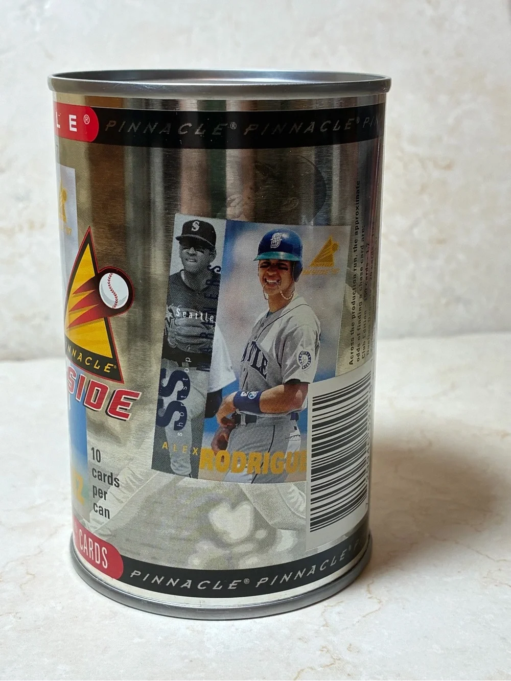 Pinnacle Inside 1997 Major League Baseball Card Can - Alex Rodriguez